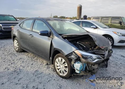 2016 Toyota Corolla L из США, поврежденный, VIN 2T1BURHE2GC498025